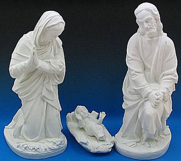 Nativity Set or Holy Family Starter Set Church Statuary